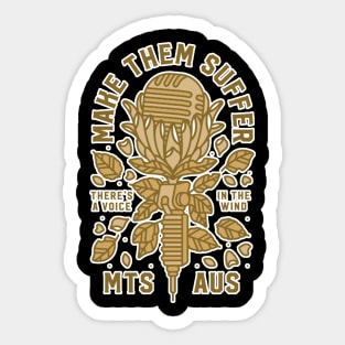 MAKE THEM SUFFER BAND Sticker